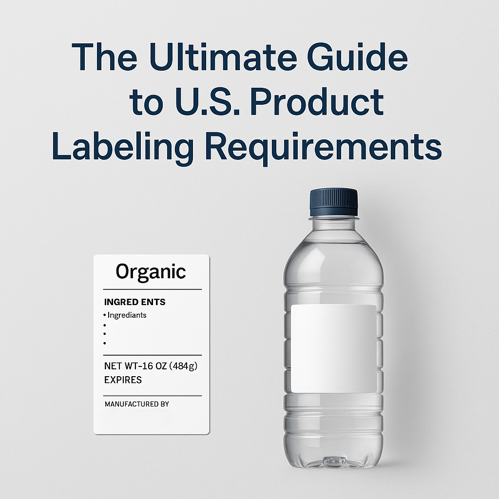 The Ultimate Guide to U.S. Product Labeling Requirements for PET Packaging Manufacturers