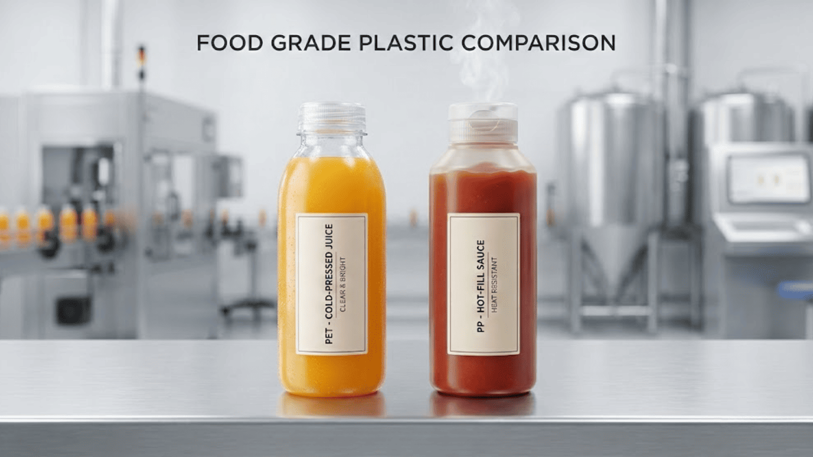 Choosing the Right Material: PET vs. PP? Which One Suits Your Product Best?